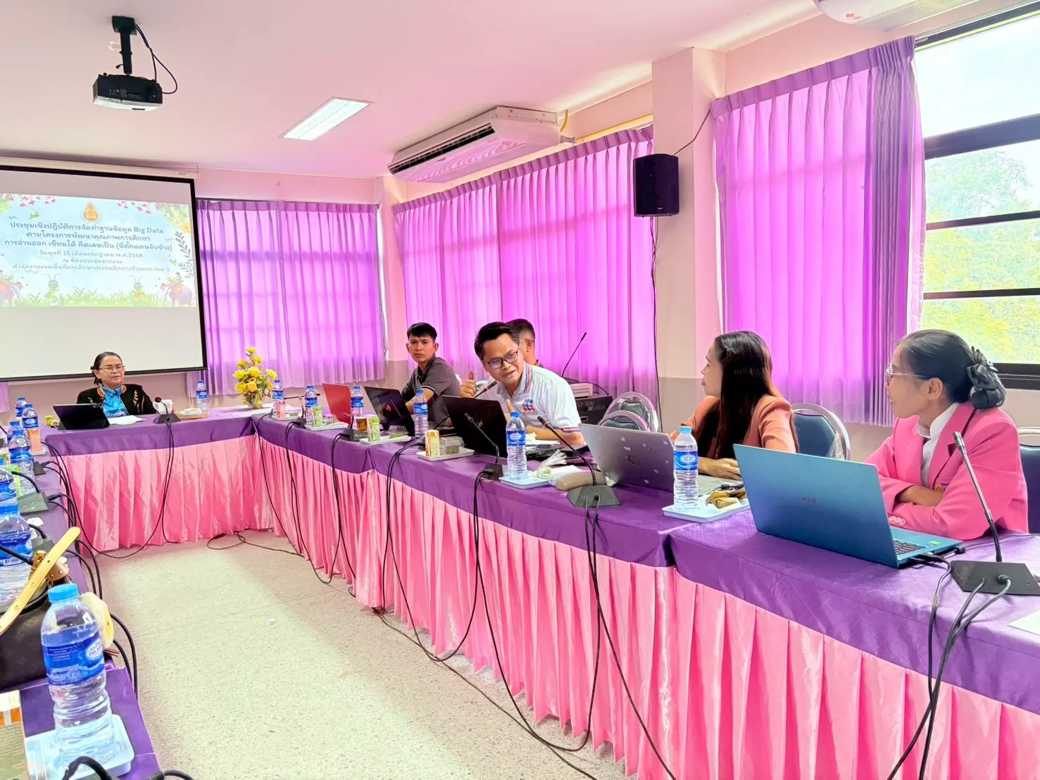 ประชุมเชิงปฏิบัติการจัดทำฐานข้อมูล Big Data ผลการประเมินคุณภาพผู้เรียน (ก่อนเรียน)